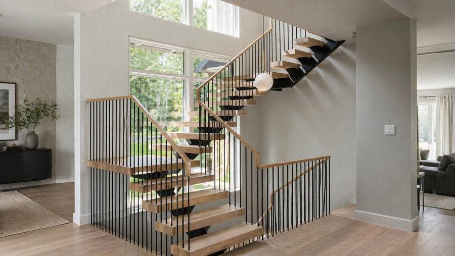 Stair Installation Cost for Floating Stairs: What Labor Really Depends On