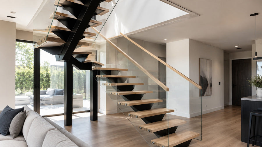 Best Wood for Floating Stair Treads: Hardwood Options for Modern Homes
