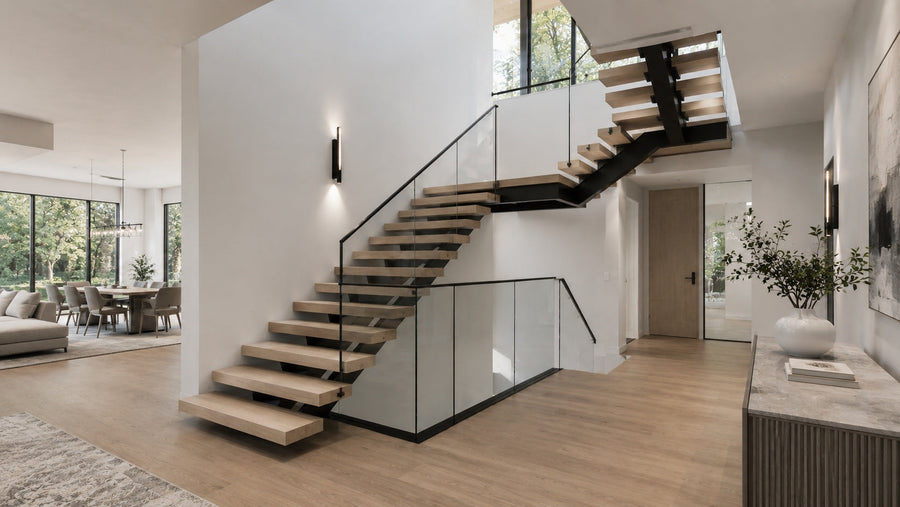 Metal Floating Stairs vs Wood Floating Stairs: Which Look Fits Your Home?