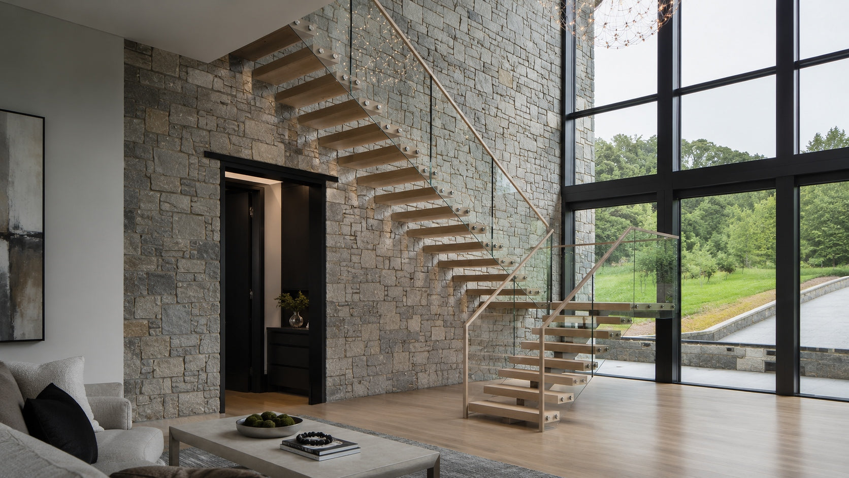 Mono Stringer Floating Stairs: How a Central Beam Creates a Clean Modern Look