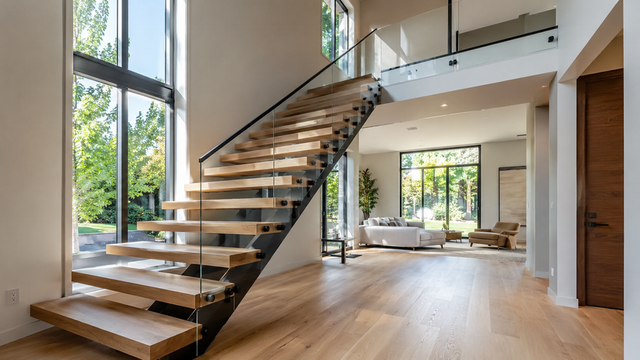Free Floating Stairs vs Supported Floating Stairs: What the Term Really Means