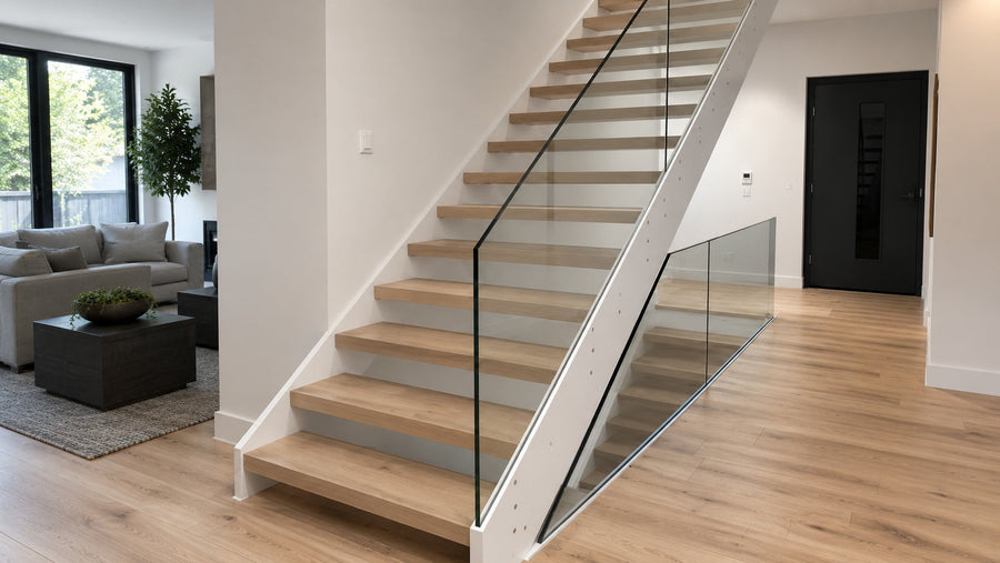 Types of Stairs in 2026: A Complete Guide to Floating Stair Layouts, Structures, Materials, and Railing Options