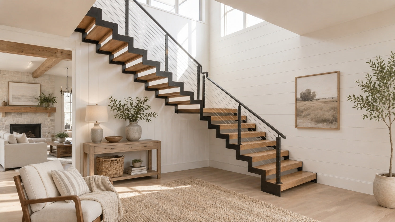 Floating Stairs Code Requirements: Safety, Open Risers, Railings, and Planning Basics