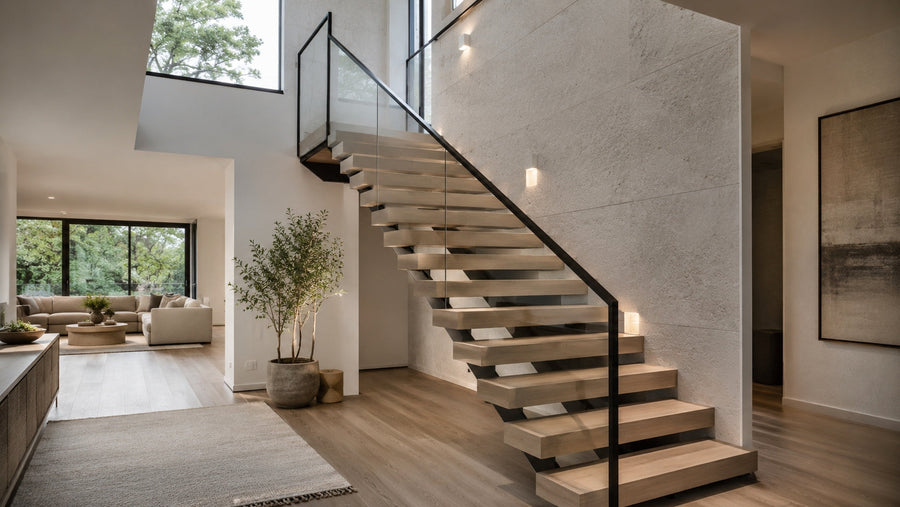 Floating Staircase Ideas for 2026: Modern Designs, Layouts, Materials, and Planning Tips