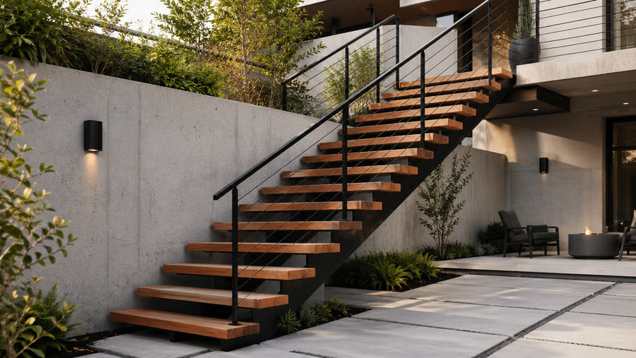Floating Outdoor Steps: Safety, Weather, and Code Questions to Review Early