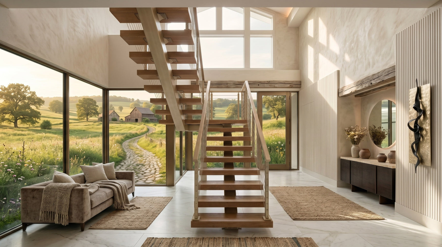 Floating Staircase Ideas by Space Type: What Works Best in Real Homes