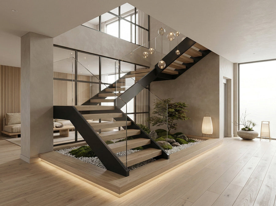 Floating Stairs Installation: What Actually Happens From Design Approval to Final Fit