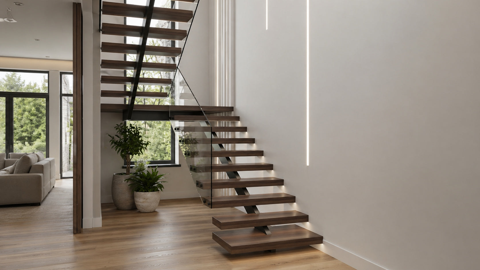 One Side Open Staircases: What Homeowners Should Know Before Choosing This Layout