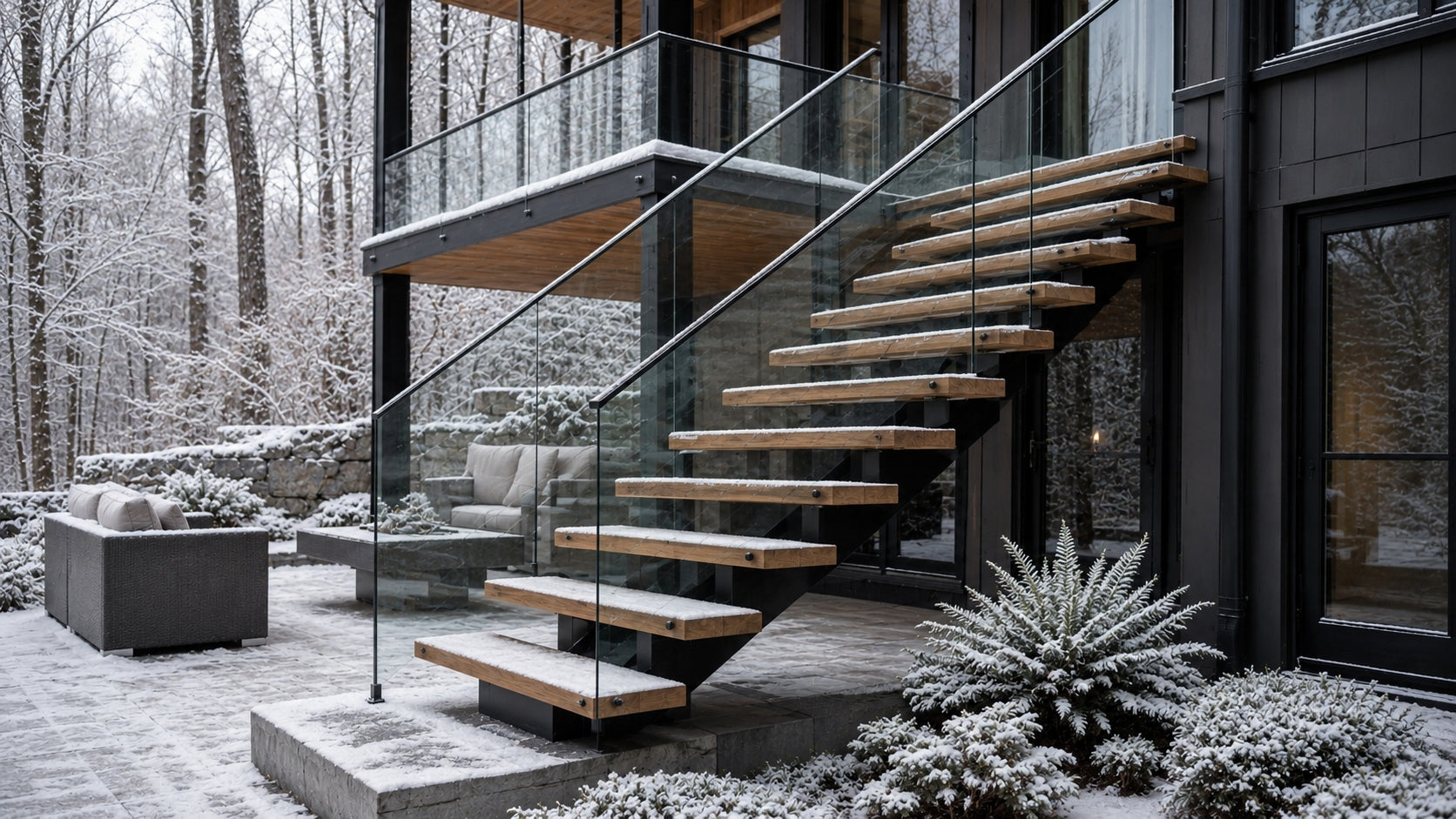 Floating Deck Stairs: When a Custom Stair System Makes Sense