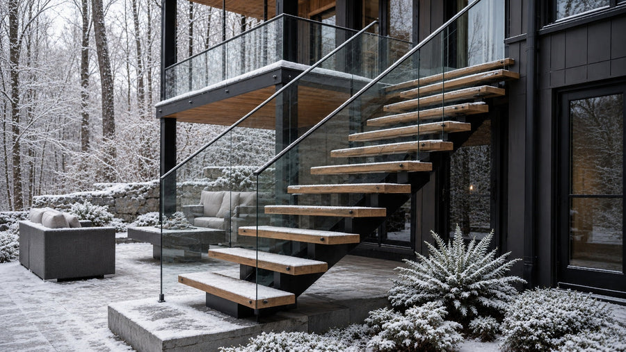 Floating Deck Stairs: When a Custom Stair System Makes Sense