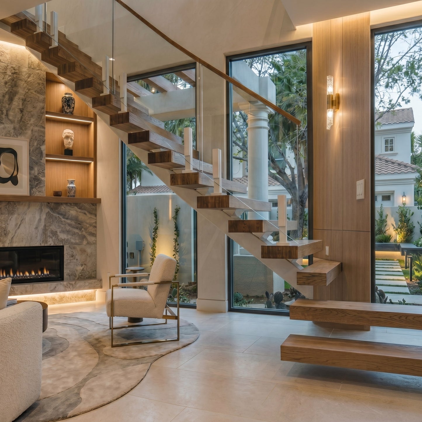 Elevated Stairs Floating Stairs Deposit