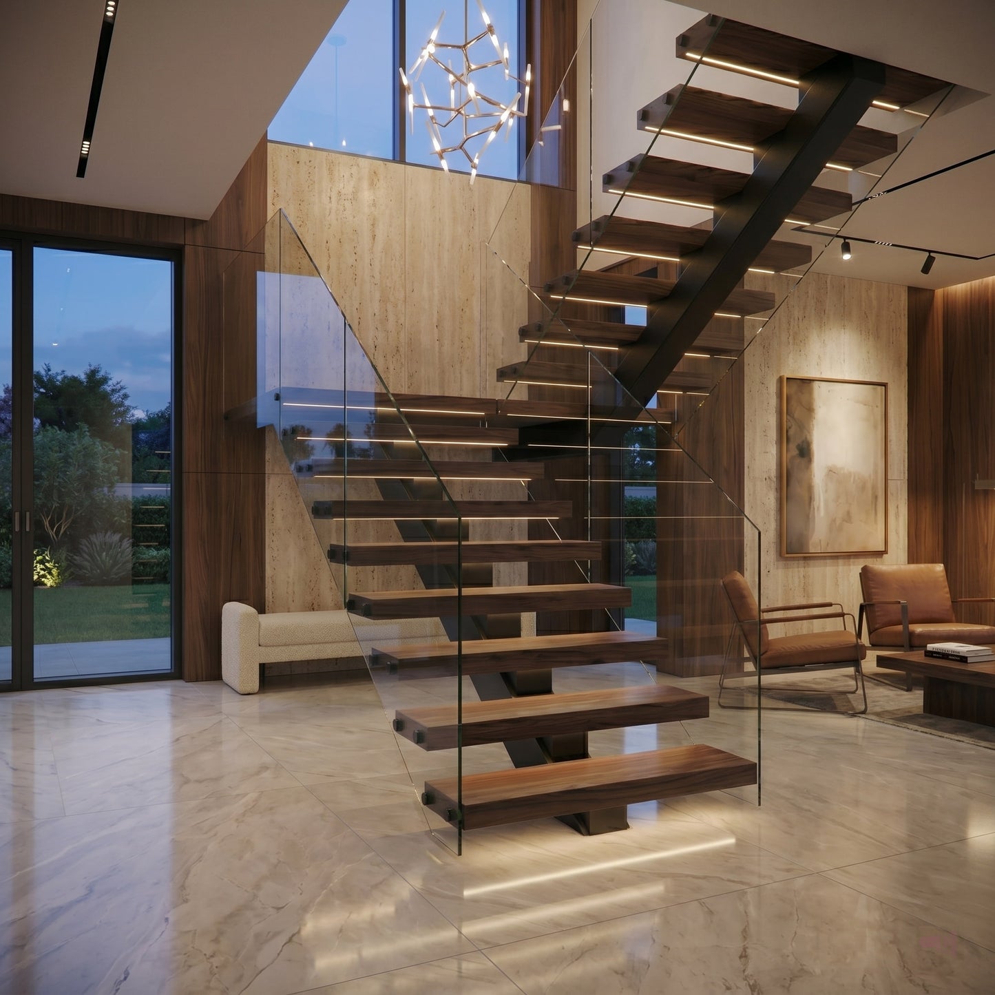 Elevated Stairs Floating Stairs Deposit