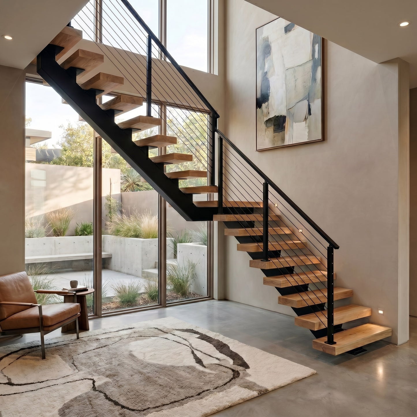 Elevated Stairs Floating Stairs Deposit