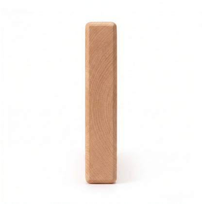 Elevated Stairs Maple Floating Stair Treads Smooth Finish Modern Design