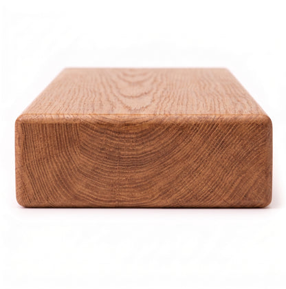 Elevated Stairs Red Oak Floating Stair Treads for Residential Projects