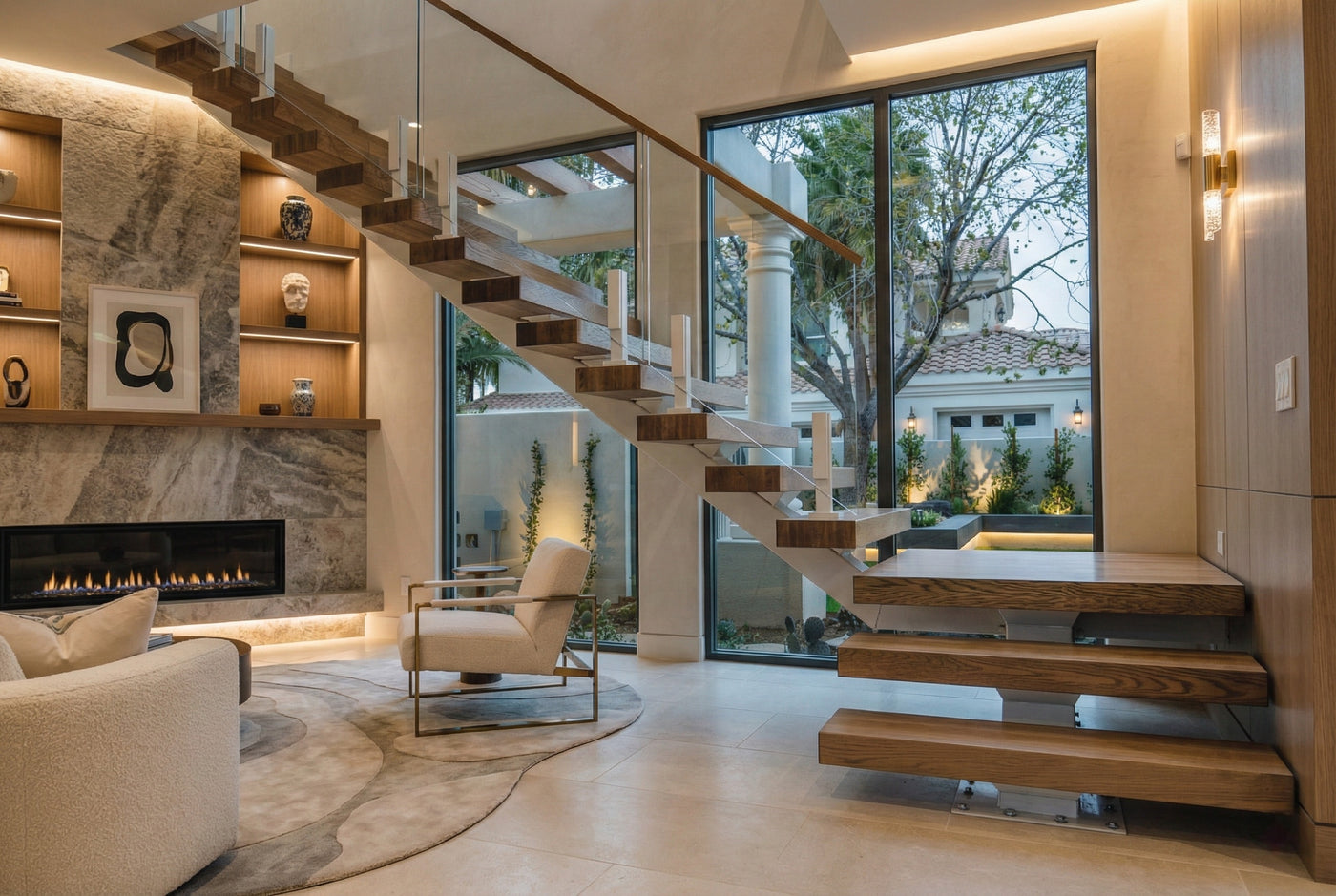 Mono Stringer Stairs
