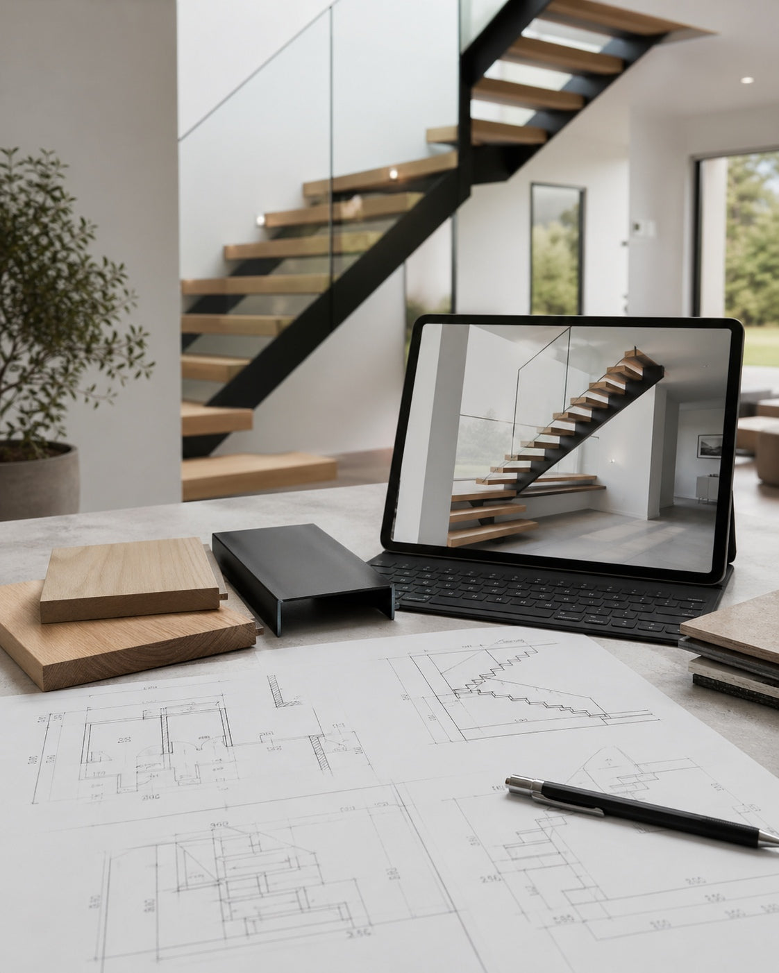 Floating stair project planning checklist