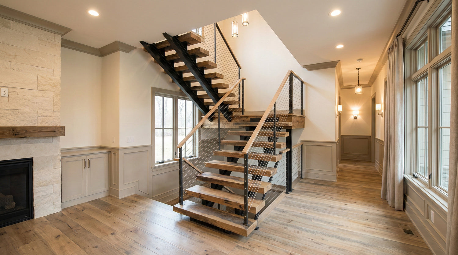 modern-floating-stairs-steel-stringer-cable-railing